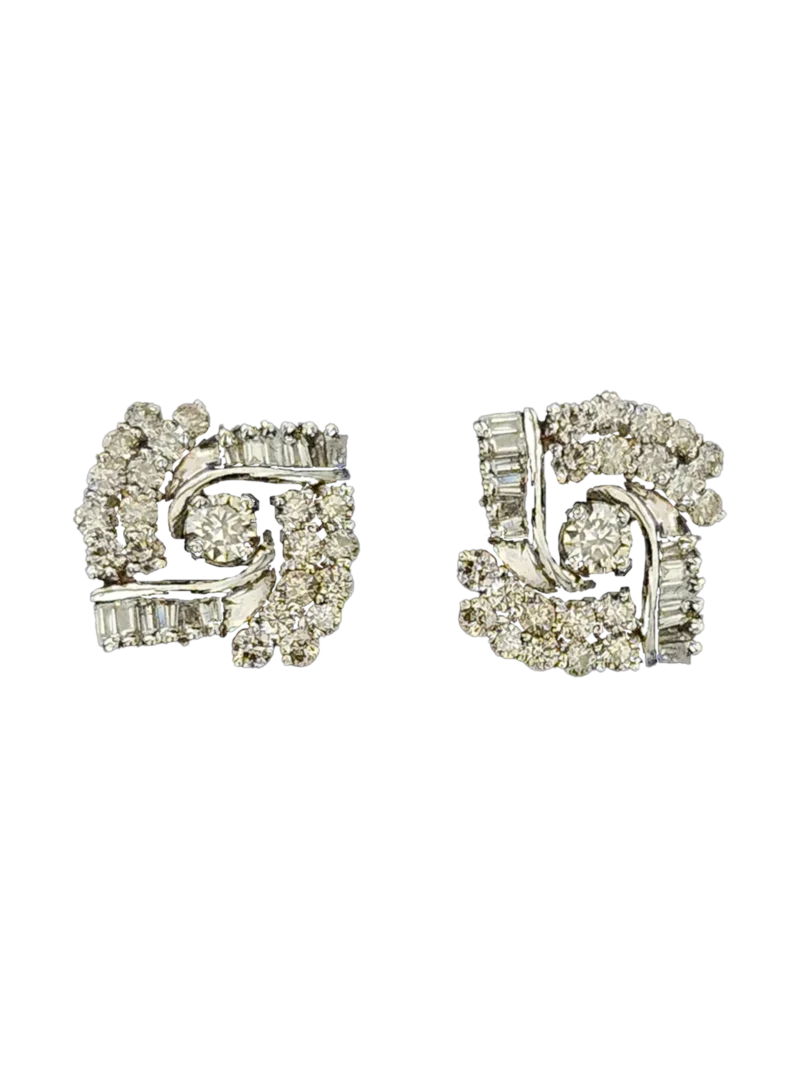 (TD-254) Diamond Tops in 14kt Hallmarked Gold (Diamond 2.09 CT ,Gold 8.235 CT)