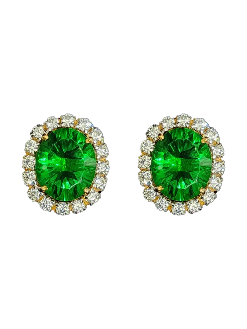 TG-599 Diamond Tops in 14 CT Hallmarked Gold AD (Gold 9.510 CT 14 Kt Cost of stone- Rs.1200))
