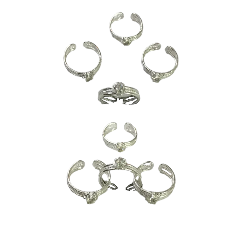 (TR-83) 6 Grams, Silver Toe Ring